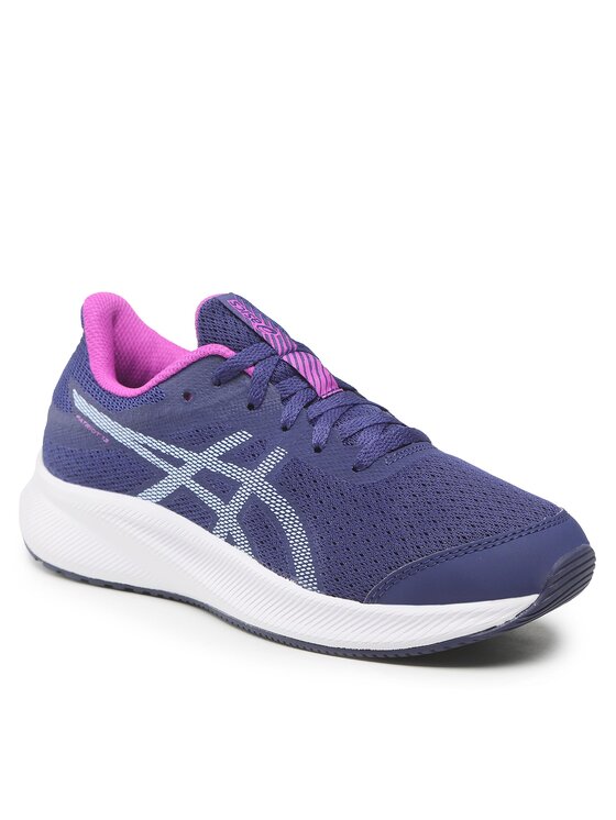 Asics Tekaški čevlji Asics Patriot 13 Gs 1014A267 Mornarsko modra