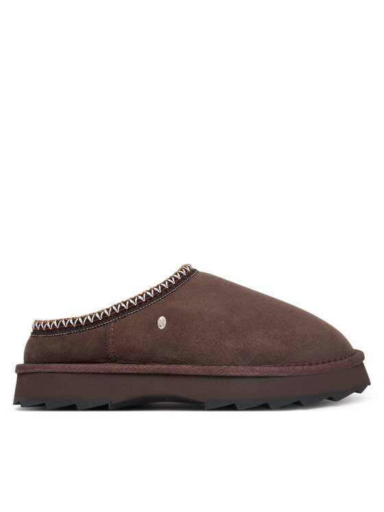 EMU Australia Μπότες Χιονιού EMU Australia Sharky Scuff W13179 Σκούρο καφέ