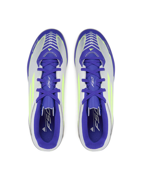 adidas Futbalové topánky adidas F50 Club Messi Turf IH0917 Sivá