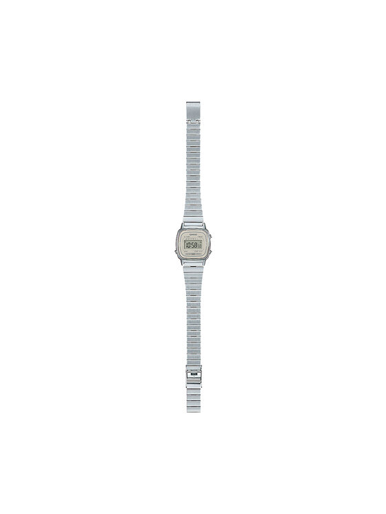 Casio Laikrodis Casio Vintage Mini LA670WEA-8AEF Sidabrinė