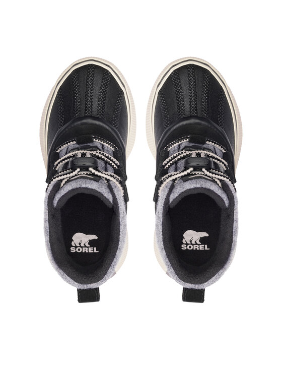 Sorel Cizme de zăpadă Sorel Youth Out N About™ Iv Chillz Wp 2101321010 Negru