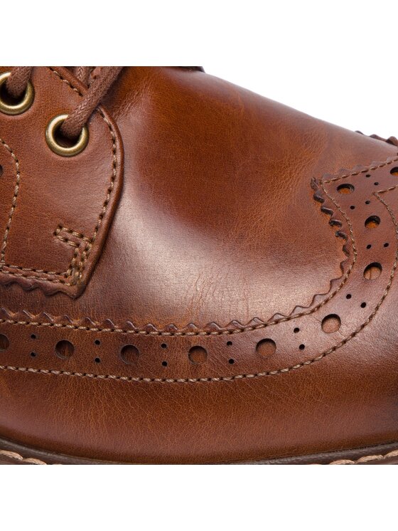 Clarks Stivali Clarks Montacute Lord 203517907 Marrone