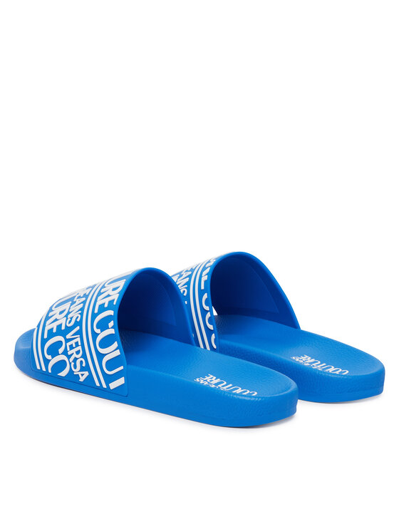 Versace Jeans Couture Шльопанці Versace Jeans Couture 80YA3SQ1 71352 214 Cиній