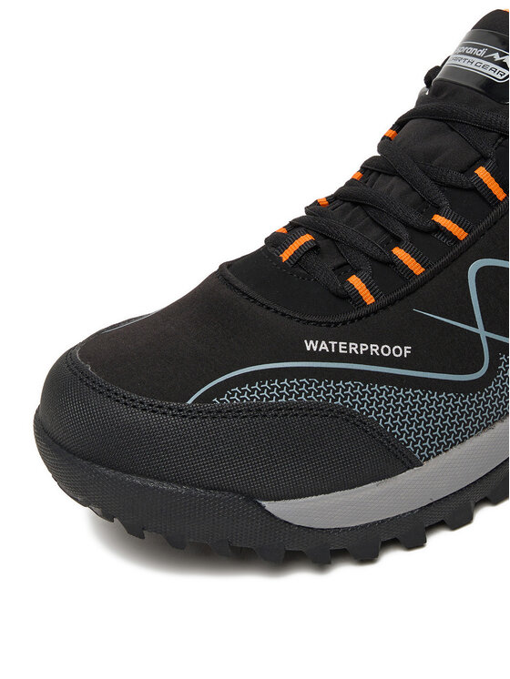 Sprandi Trapper stila apavi Sprandi MP86-19003 Melns