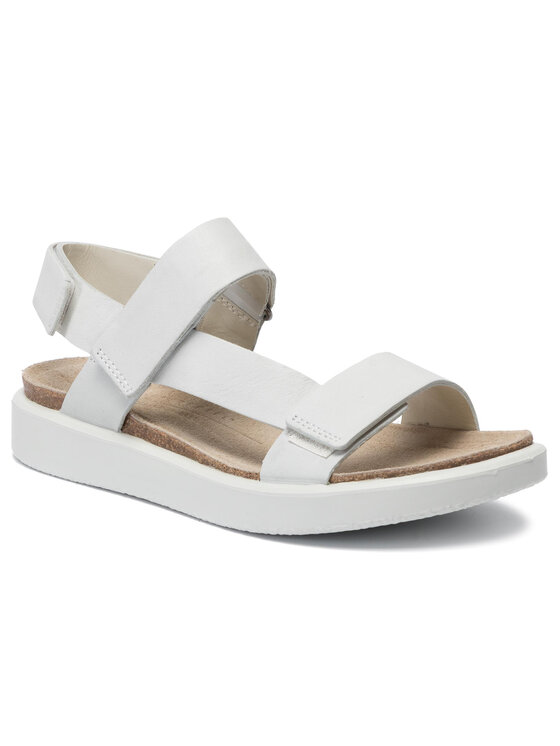 ECCO Sandały ECCO Corksphere Sandal 27181301007 Biały