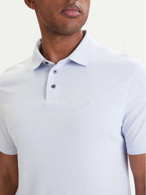 Calvin Klein Calvin Klein Polo LV04LB276G Blanco Regular Fit