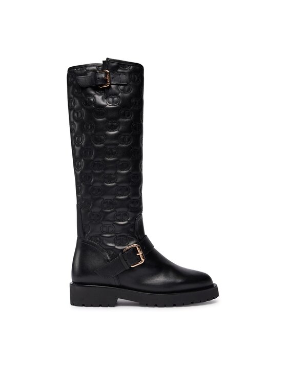 TWINSET Botas de equitación TWINSET 232TCT058 Negro