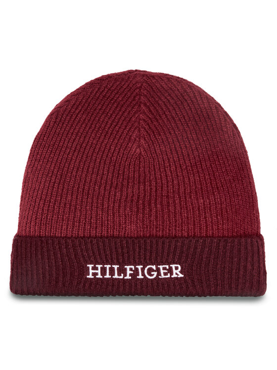 Tommy Hilfiger Set kapa i okrugli šal Tommy Hilfiger AU0AU01938 Crvena