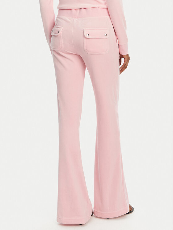 Juicy Couture Juicy Couture Спортивні штани Layla JCSEBJ001 Рожевий Flared Leg