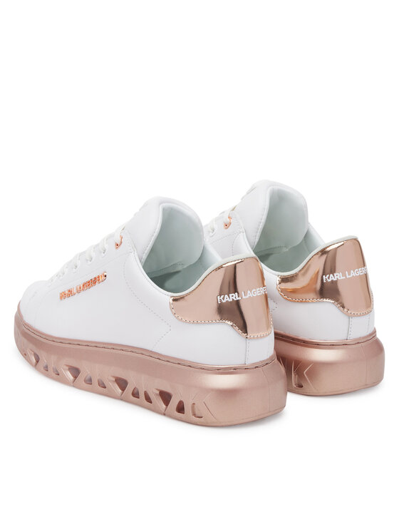 KARL LAGERFELD Sneakersy KARL LAGERFELD KL64519A Biela