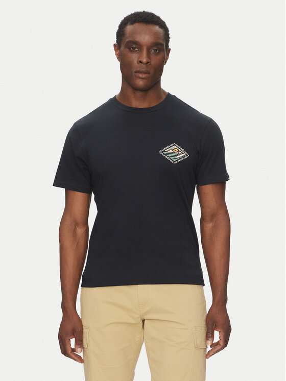 Quiksilver Quiksilver Футболка EQYZT08038 Чорний Regular Fit