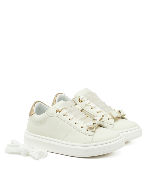 Calvin Klein Jeans Laisvalaikio batai Calvin Klein Jeans Low Cut Lace-Up Sneaker V4A9-83047-0214 M Balta