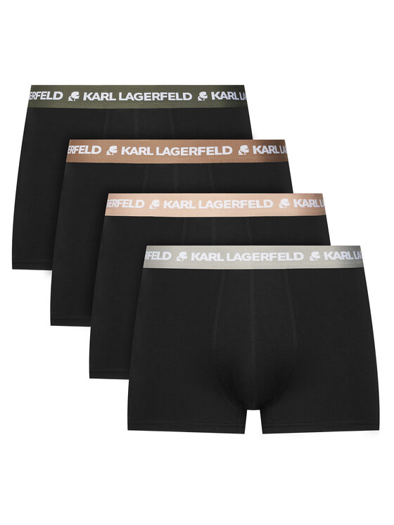 KARL LAGERFELD KARL LAGERFELD Conjunto de calzoncillos boxer B1M47030 Negro
