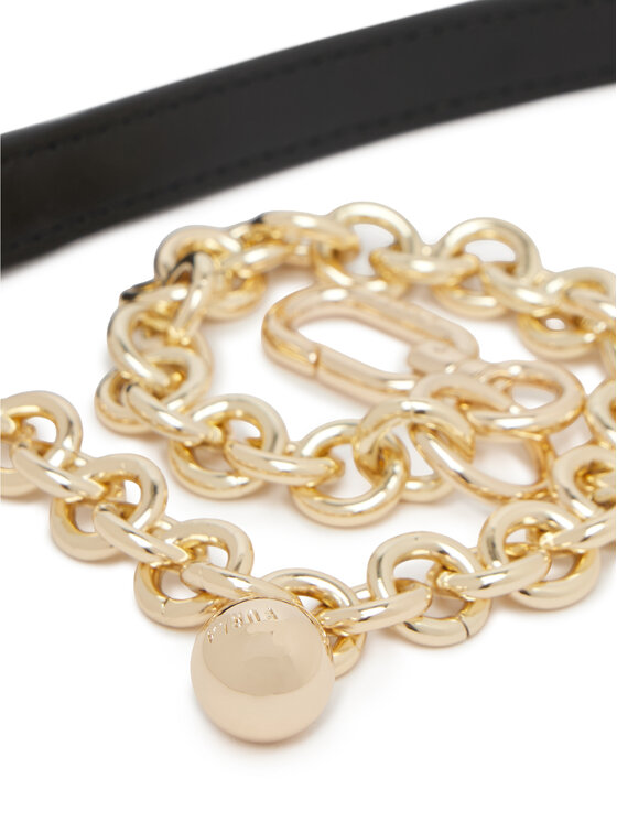 Furla Εναλλασσόμενο λουράκι στην τσάντα Furla Delia Chain WK00593 BX3756 CN O6000 Μαύρο
