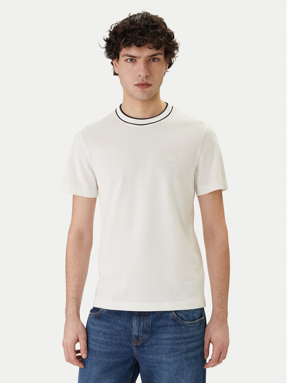 Lacoste Lacoste Camiseta TH8174 Blanco Regular Fit