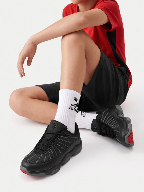 SHAQ Buty do koszykówki SHAQ EO-NET LOW AQ95089B-BV Czarny