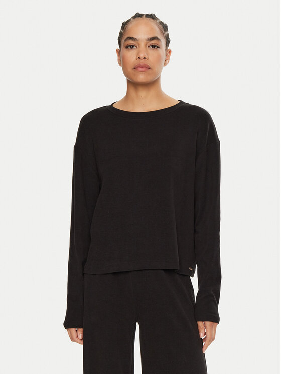 Guess Guess Maglietta del pigiama Elsa O4BP01 KCHZ2 Nero Relaxed Fit