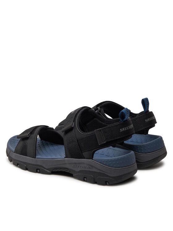 Skechers Sandale Skechers Tresmen-Ryer 205112/BLK Crna