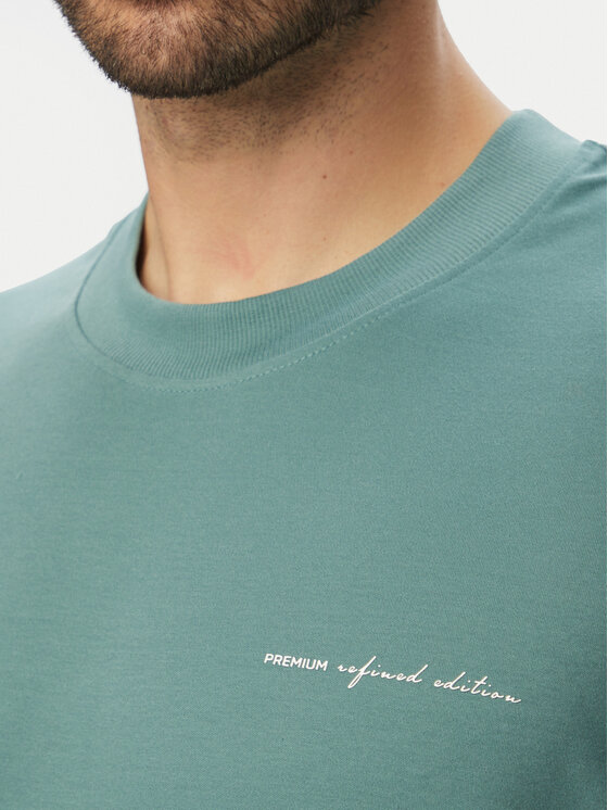 Jack & Jones Jack & Jones Camiseta Blaowen Ss 12292397 Verde Regular Fit