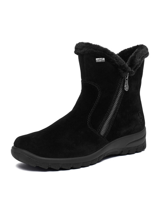 Rieker Μποτάκια Rieker L7162-00 Μαύρο