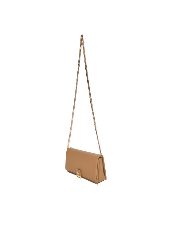 Tommy Hilfiger Torebka Tommy Hilfiger Th Her Flap W/Chain AW0AW17403 Beżowy
