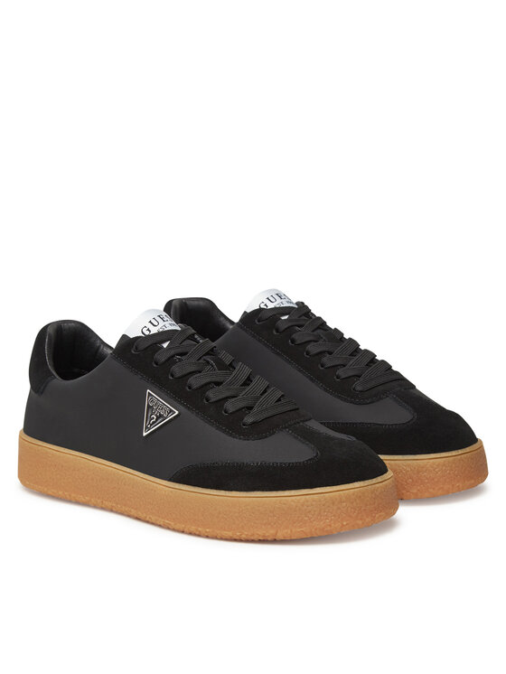 Guess Sneakersy Guess FMTWIM LEA12 Čierna