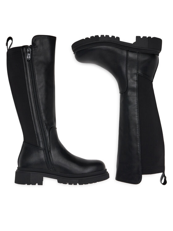 DeeZee Čižmy DeeZee CEO-CS5819-63 Čierna