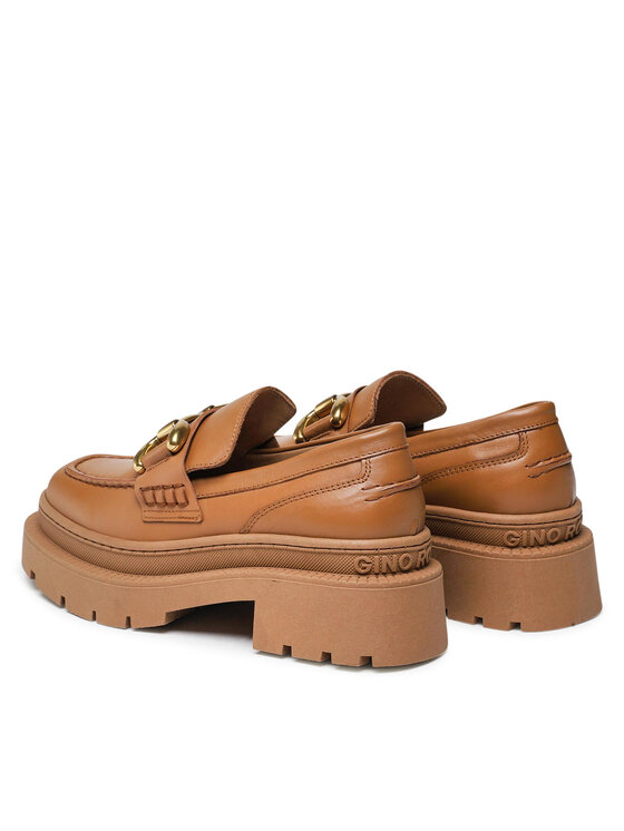 GINO ROSSI Loafersy Gino Rossi 222FW107 Brązowy