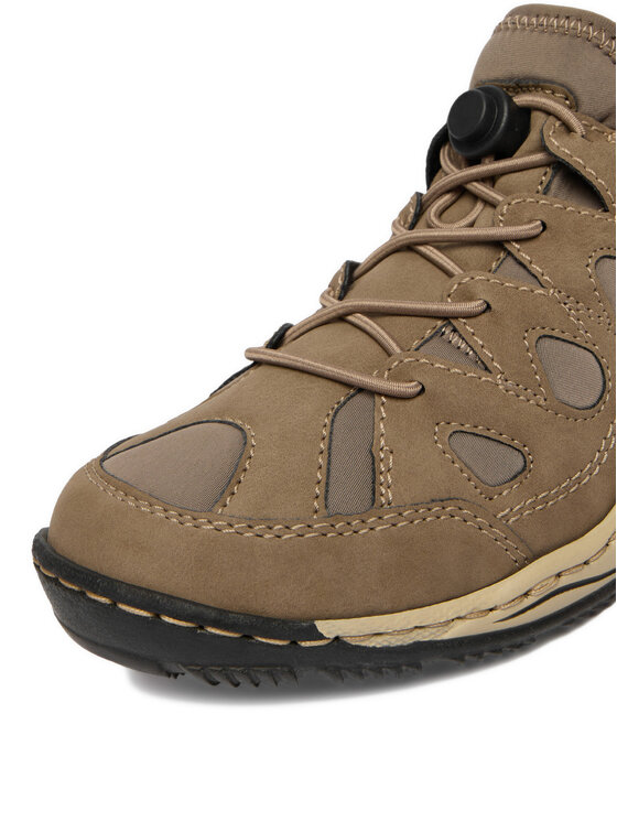 Rieker Sneakersy Rieker L0551-64 Béžová