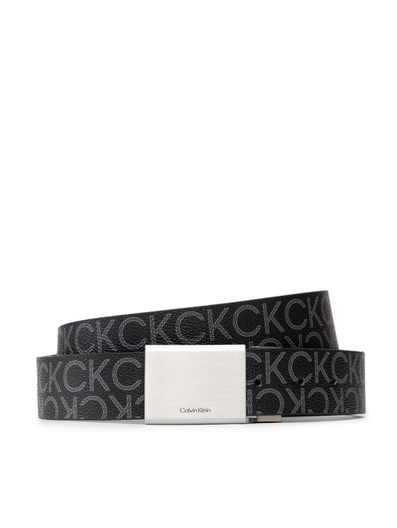 Calvin Klein Curea pentru Bărbați Calvin Klein Ck Clean Plaque Belt Gs 2 Straps K50K507937 Negru