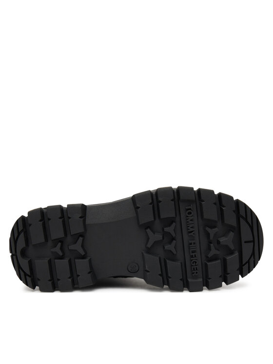 Tommy Hilfiger Pohodni čevlji Tommy Hilfiger Lace-Up Bootie T3A5-34046-1695 S Črna