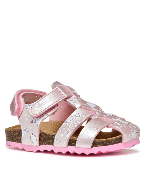 Geox Сандали Geox B Sandal Chalki B452RA 0PVNF C8010 M Розов