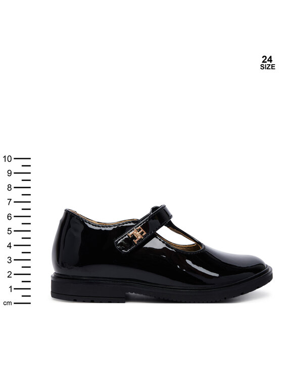 Tommy Hilfiger Κλειστά παπούτσια Tommy Hilfiger Low Cut Shoe T1A4-35126-0774 Μαύρο
