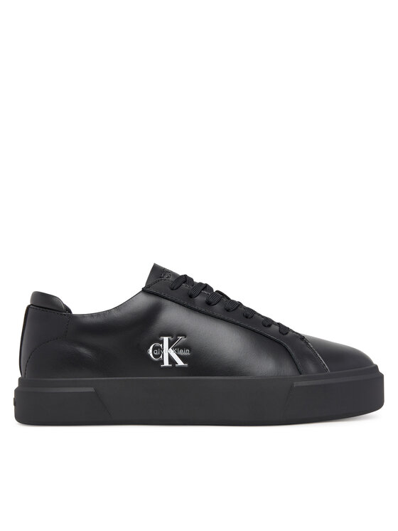 Calvin Klein Zapatillas Calvin Klein Basket Cupsole Laceup Lth Ml YM0YM01460 Negro
