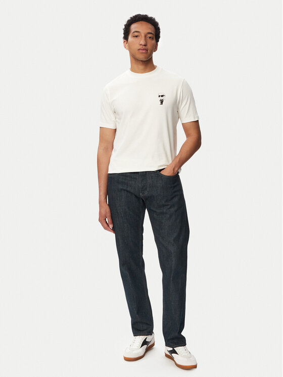KARL LAGERFELD KARL LAGERFELD Camiseta 755048 563235 Blanco Regular Fit