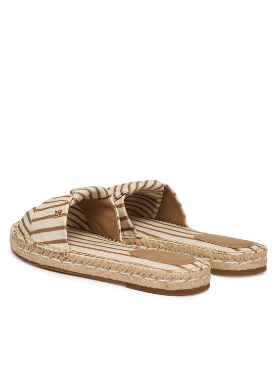 Tommy Hilfiger Iešļūcenes Tommy Hilfiger Canvas FW0FW09140 Bēšs