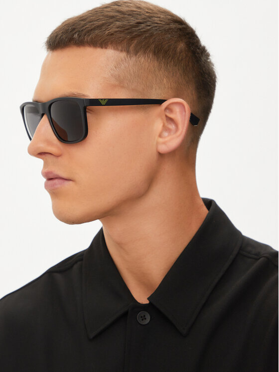 Emporio Armani Saulesbrilles Emporio Armani 0EA4129 504287 Melns