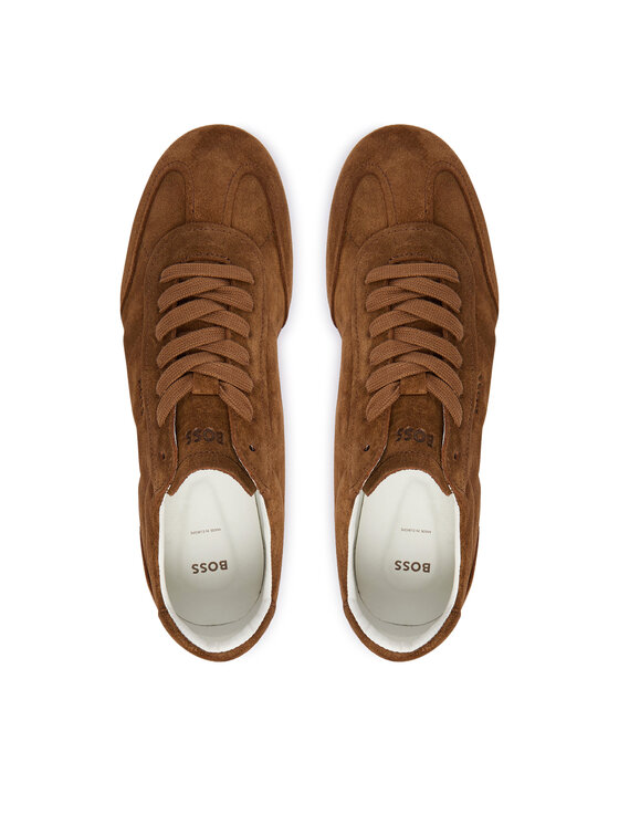 BOSS Sneakersy BOSS Solenne 50575226 Hnedá