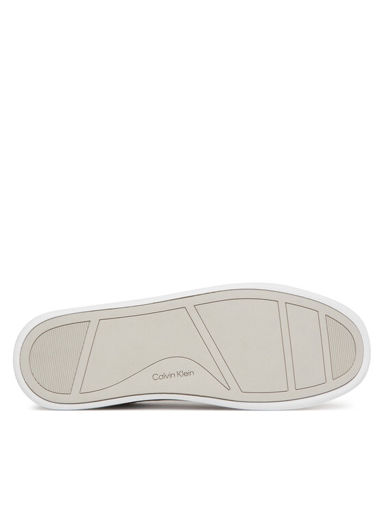 Calvin Klein Laisvalaikio batai Calvin Klein Cupsole Lace Up - Lth Sue Mix HW0HW02435 Juoda