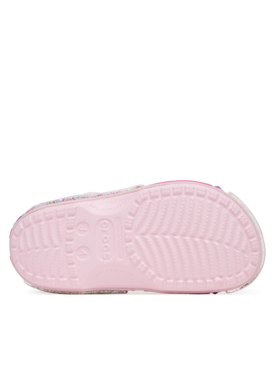 Crocs Natikači Crocs Star Sparkle Shaker Clog 211609 Roza