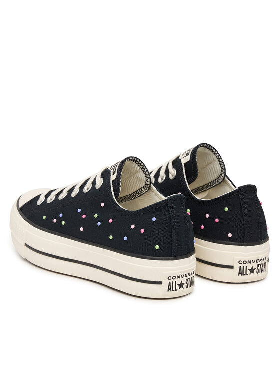 Converse Кеди Converse Chuck Taylor All Star Lift Platform Mini Studs A19141C Чорний
