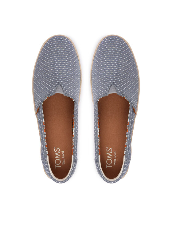 Toms Еспадрильї Toms Valencia 10023063 Світло-синій