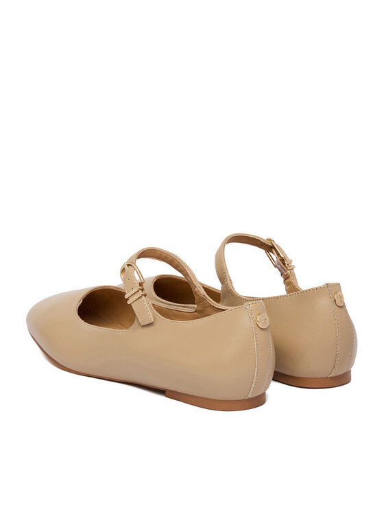U.S. Polo Assn. Балеринки U.S. Polo Assn. EO-SVEVA001W/GL1 Бежов