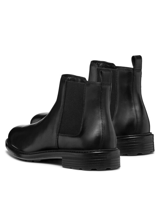 Geox Jātnieku stila puszābaki Geox Walk Pleasure U567KA-00043 C9999 Melns