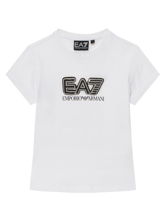 EA7 Emporio Armani EA7 Emporio Armani Camiseta 7G000257 AF10373 U0002 Blanco Slim Fit