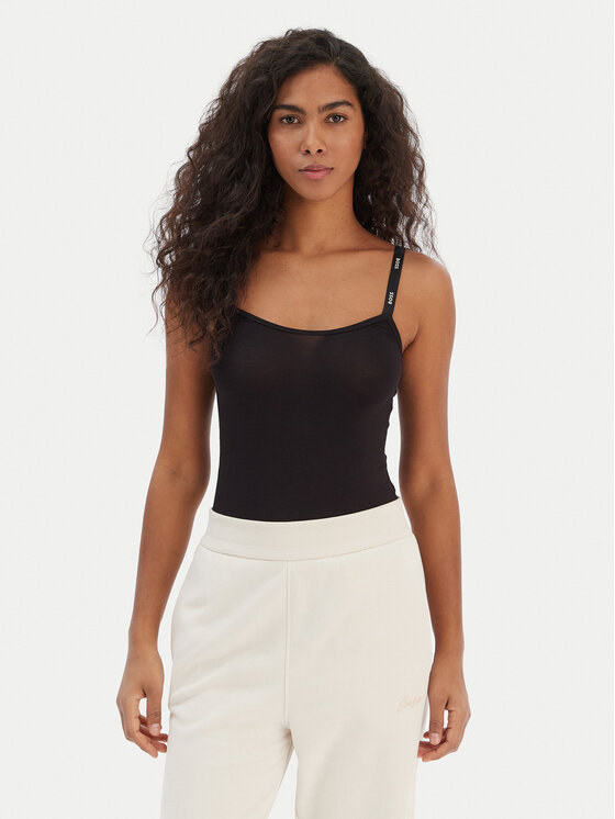 BOSS Boss Felső 50515379 Fekete Regular Fit