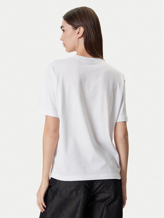 Karl Lagerfeld Jeans Karl Lagerfeld Jeans Camiseta A4W17003 Blanco Relaxed Fit