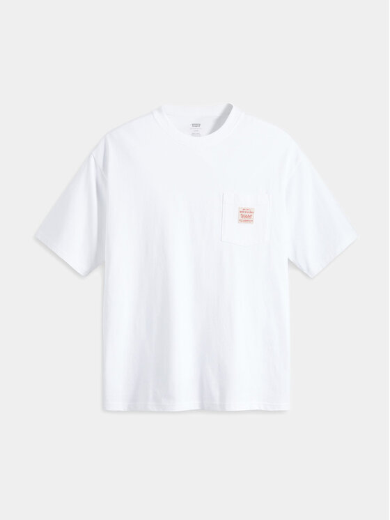 Levi's® Levi's® T-shirt Workwear A5850-0005 Bijela Loose Fit