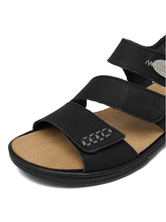 Rieker Sandały Rieker CEO-64573-00 Czarny