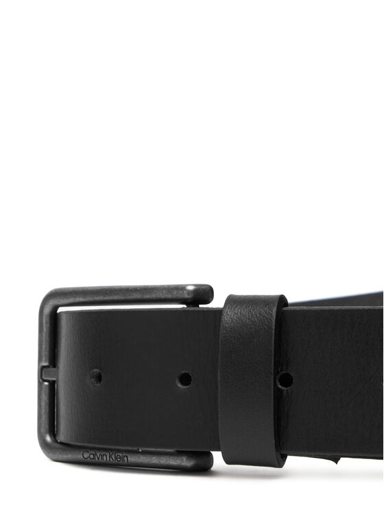 Calvin Klein Ζώνη Ανδρική Calvin Klein Warmth Buckle Smooth 35Mm LV04D7047G Μαύρο